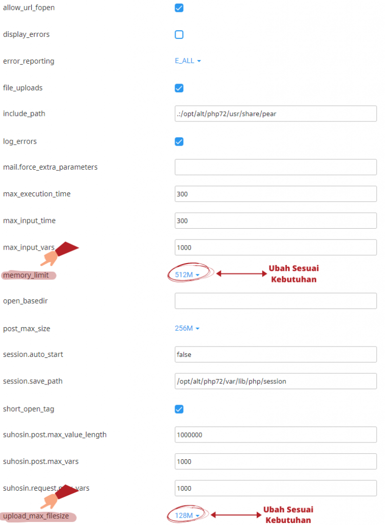 Cara Menambah Memory Limit WordPress