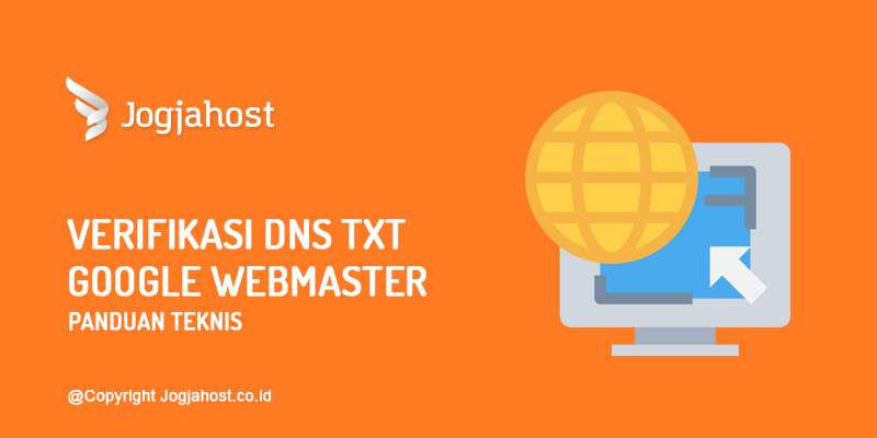 Cara Verifikasi DNS TXT Google Webmaster