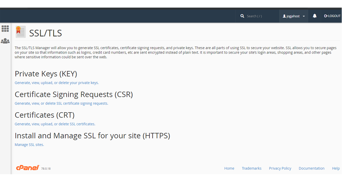 dashboard-cpanel