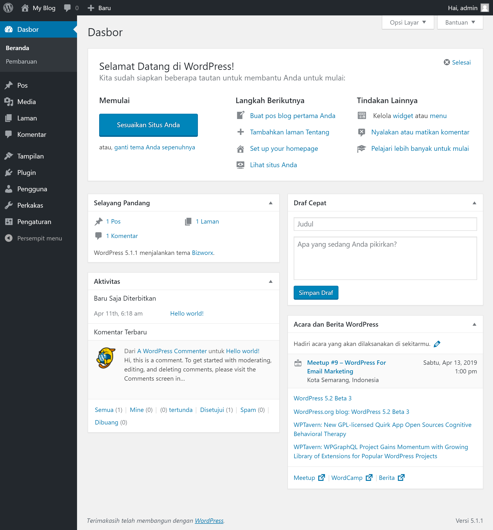 mengubah tampilan website