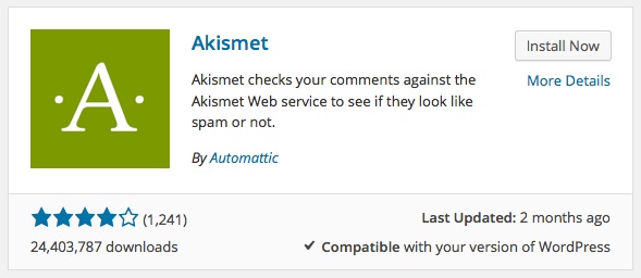 plugin-wordpress-akismet
