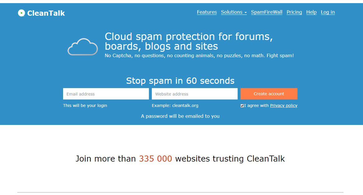 plugin anti spam wordpress