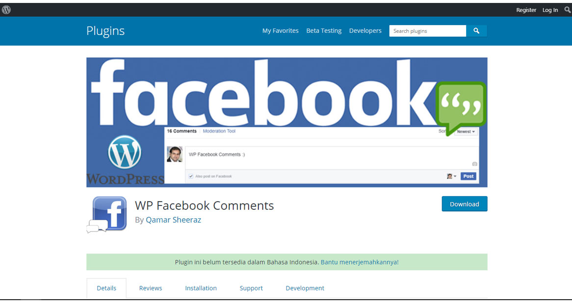 plugin komentar wordpress